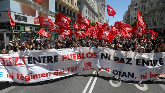 У Мадриді тисячі демонстрантів виступили проти саміту НАТО
